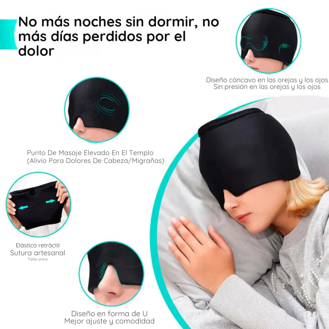 GORRO GEL TERAPEUTICO ANTI MIGRAÑA